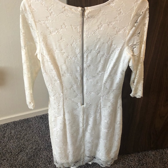 White Lace Dress - Picture 2 of 2